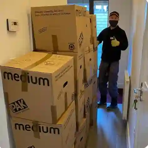 1 Van 1 Man Removals packing