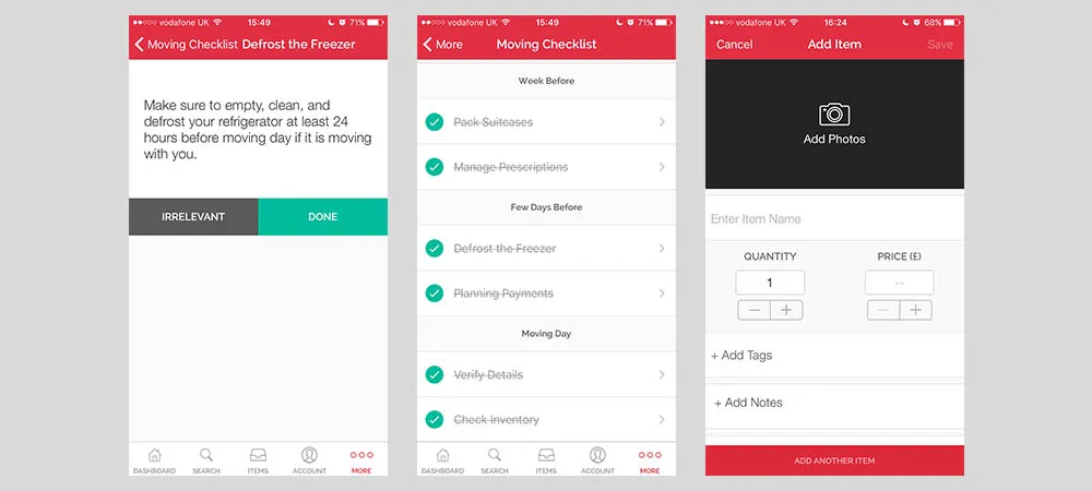Mobile App Review for Organising Your Removal - 1 Van 1 Man