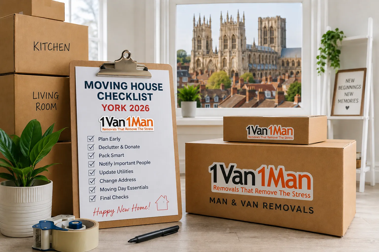 Moving House in York: Complete 2026 Checklist for a Stress-Free Move