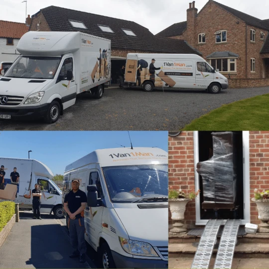 Specialist upright piano removals team providing expert handling and dedicated transport from Huggate to York