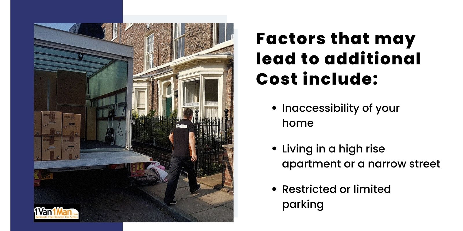 Additional cost of moving a five-bedroom house