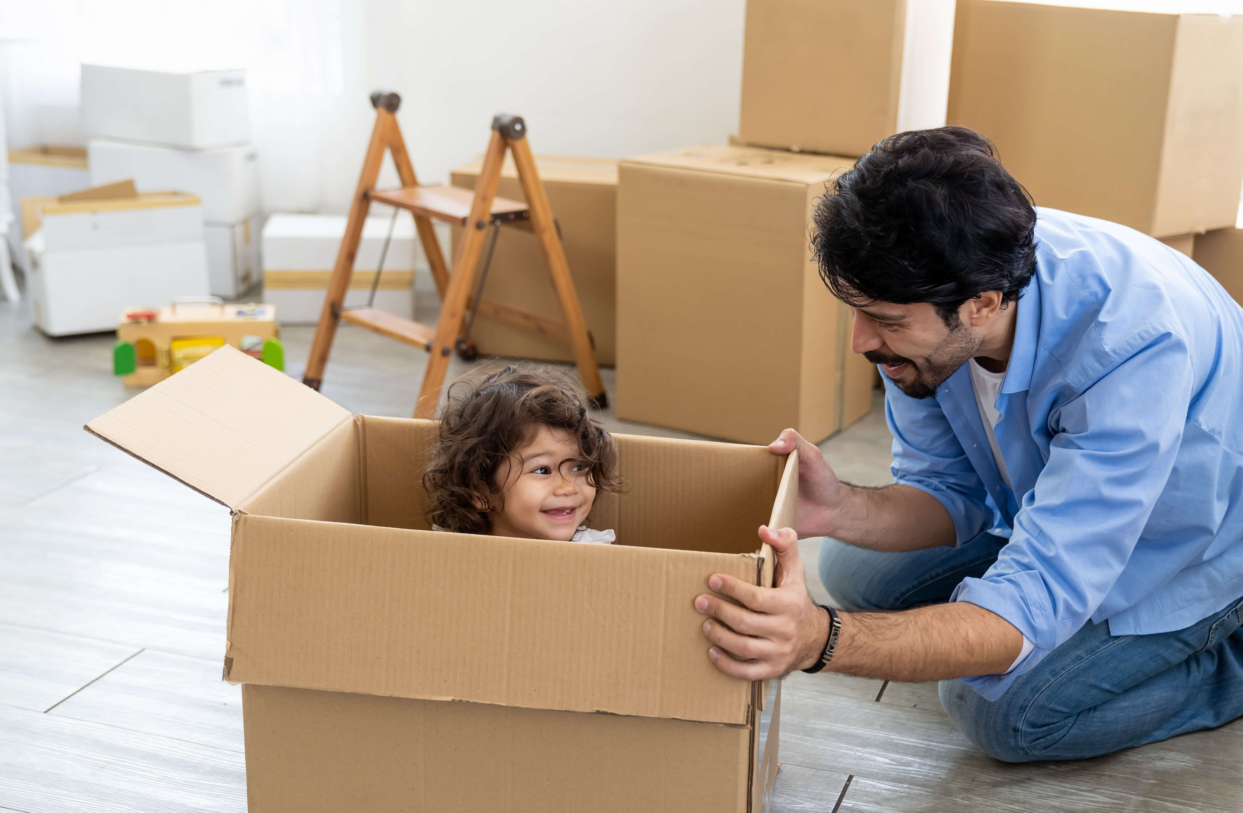 Moving house with a toddler